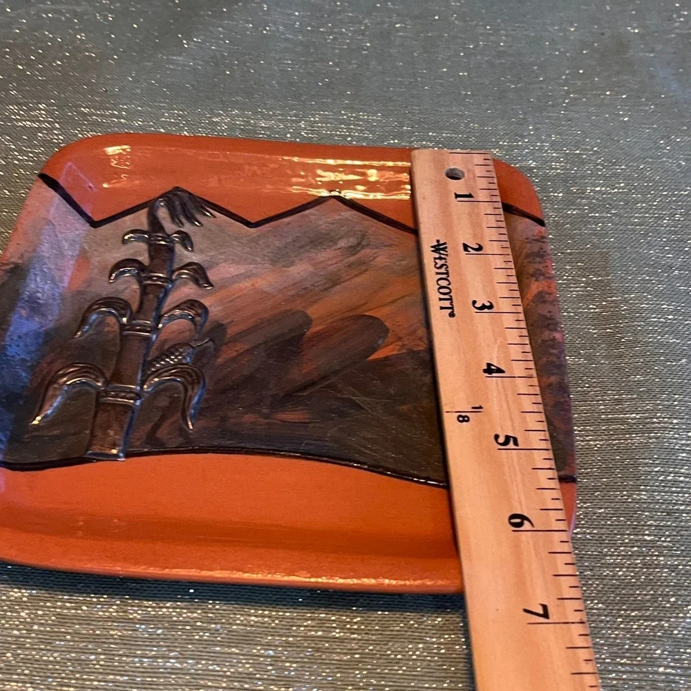 Seminario Made in Peru Vintage Square Trinket Dish